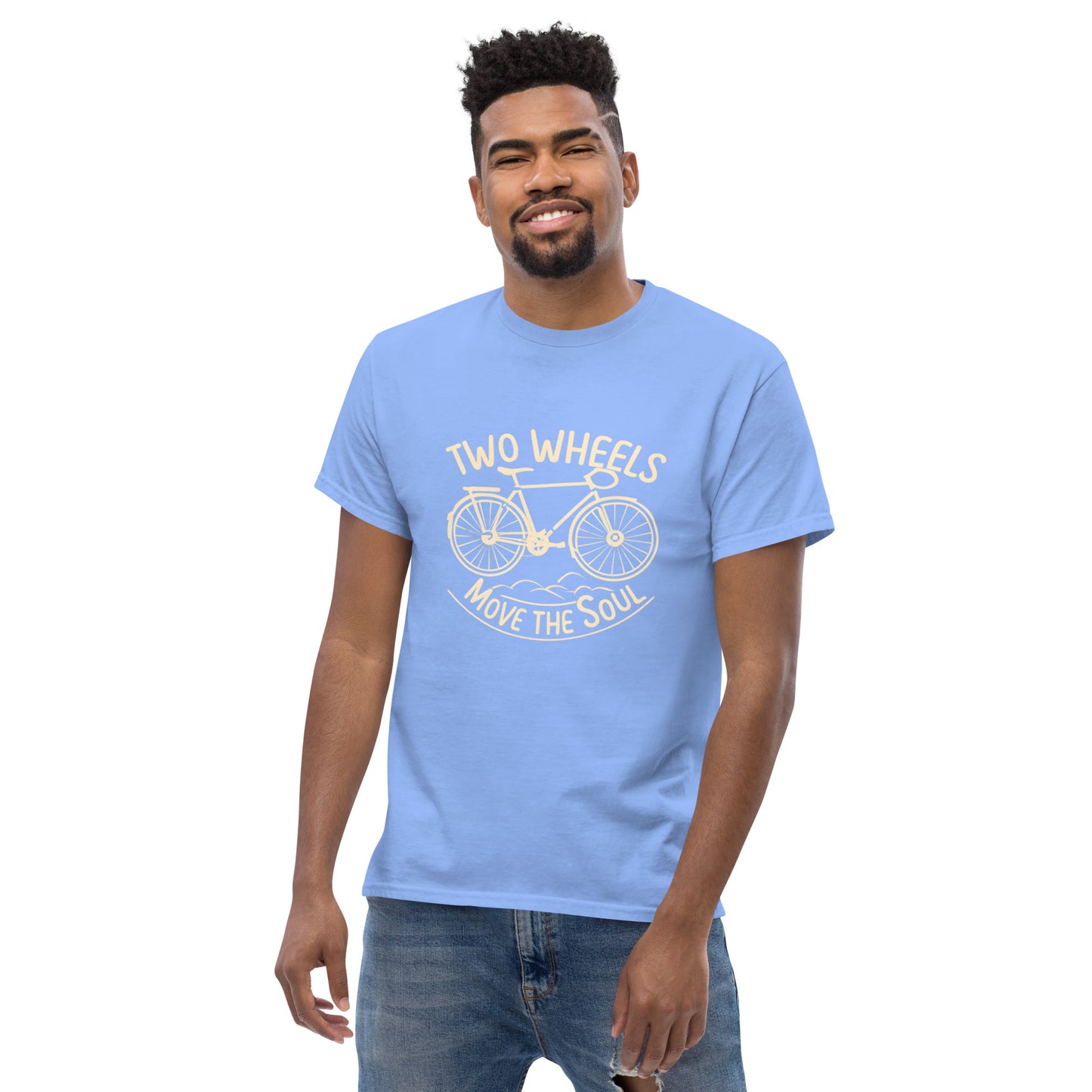 Two Wheels Move the Soul classic tee