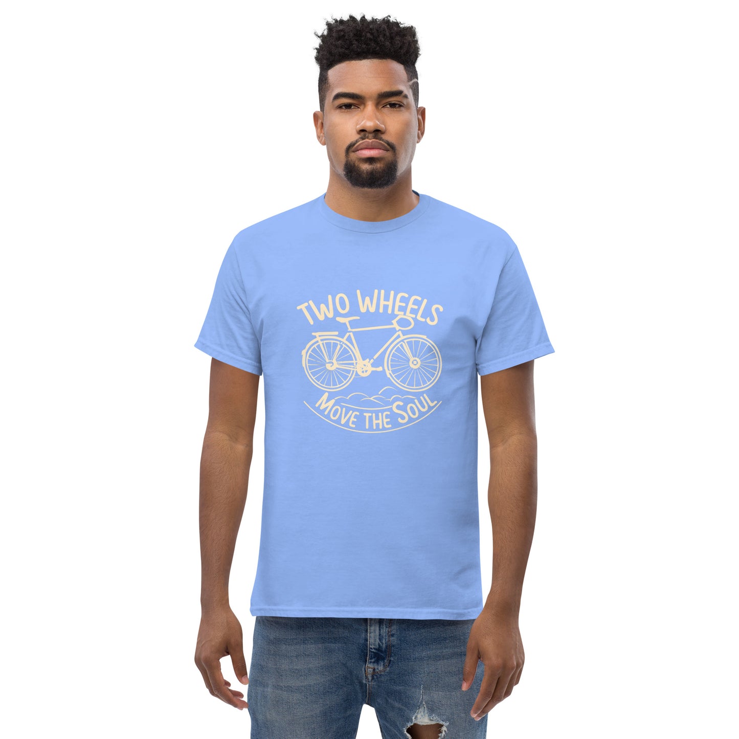 Two Wheels Move the Soul classic tee