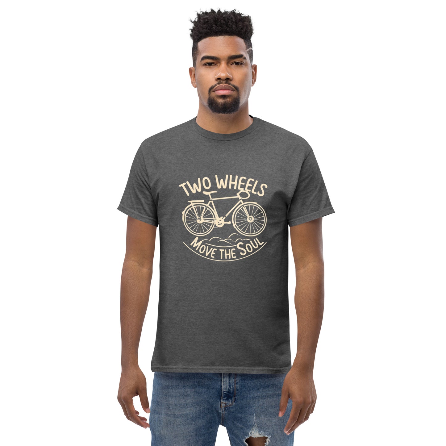 Two Wheels Move the Soul classic tee