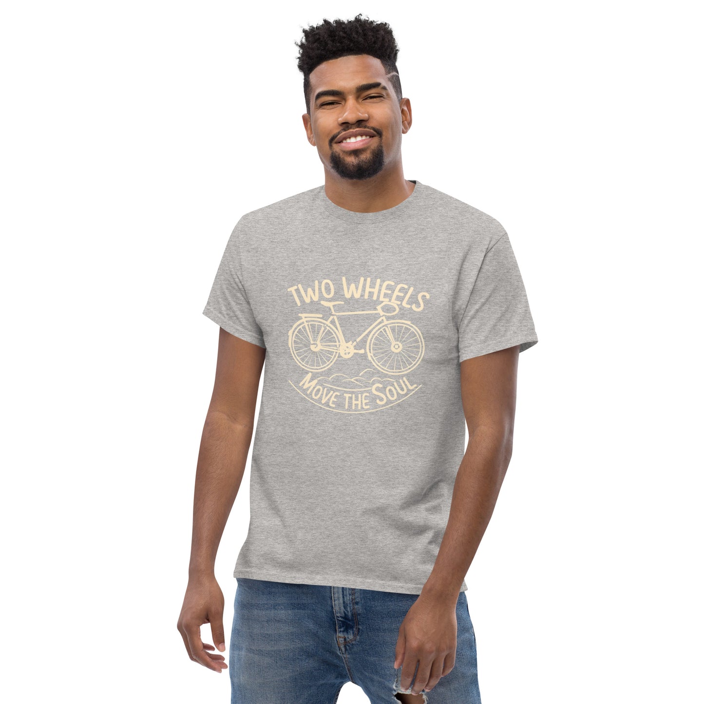 Two Wheels Move the Soul classic tee