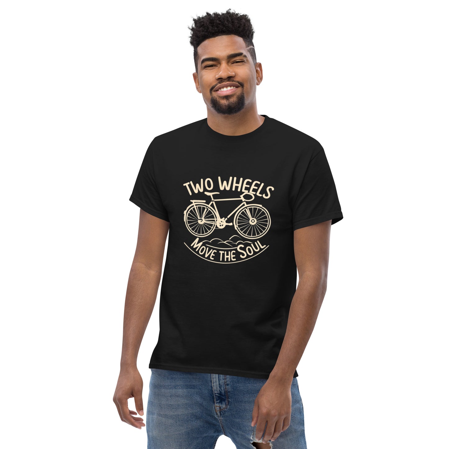 Two Wheels Move the Soul classic tee