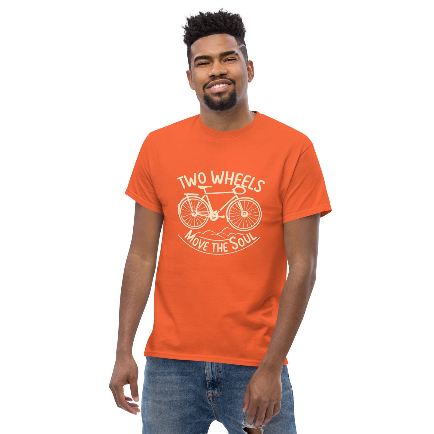 Two Wheels Move the Soul classic tee