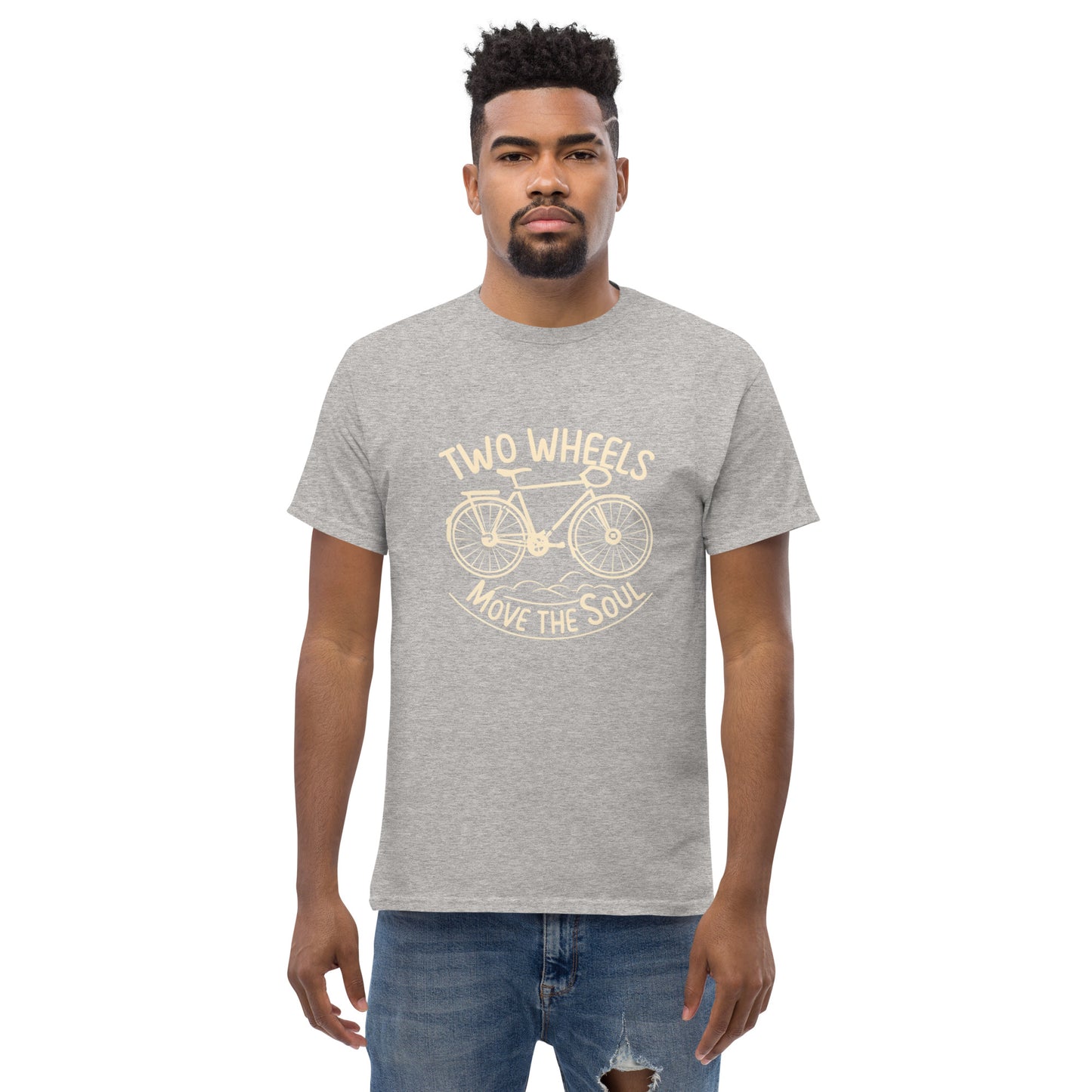 Two Wheels Move the Soul classic tee